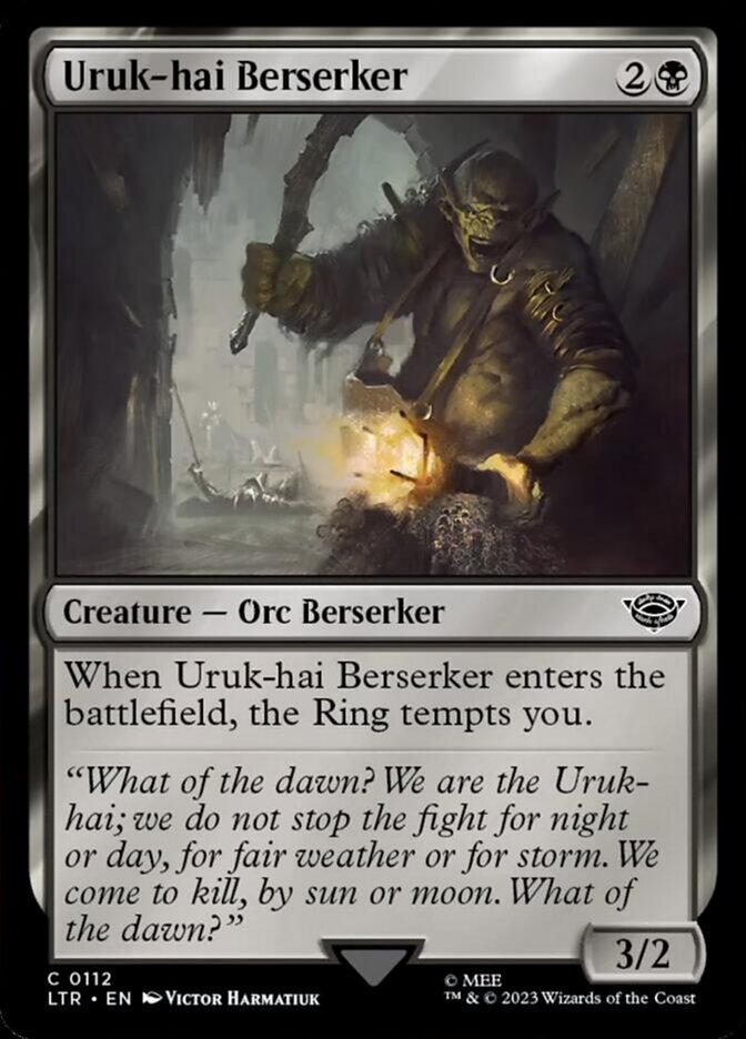 Uruk-hai Berserker [The Lord of the Rings: Tales of Middle-Earth] | Cracking-Singles