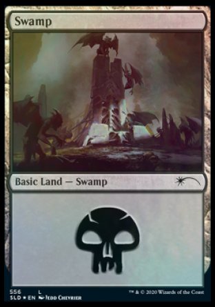 Swamp (Minions) (556) [Secret Lair Drop Promos] | Cracking-Singles