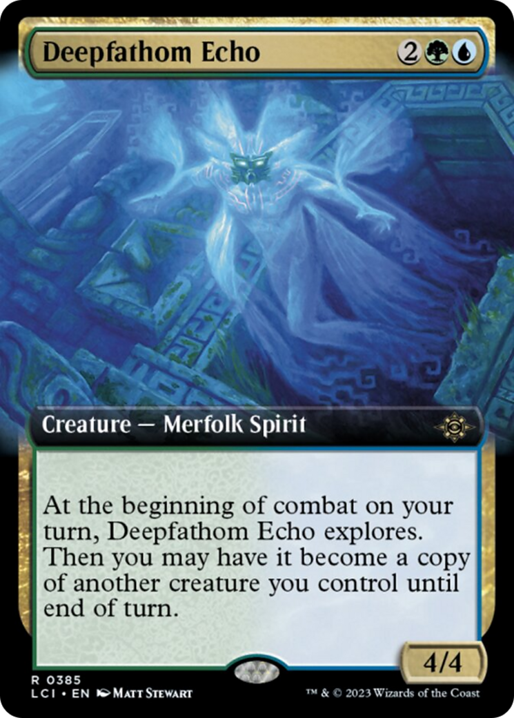 Deepfathom Echo (Extended Art) [The Lost Caverns of Ixalan] | Cracking-Singles