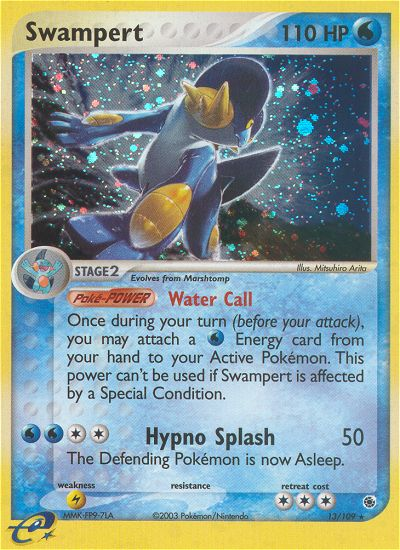 Swampert (13/109) [EX: Ruby & Sapphire] | Cracking-Singles