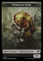 Eldrazi Spawn // Phyrexian Germ Double-Sided Token [Commander Masters Tokens] | Cracking-Singles