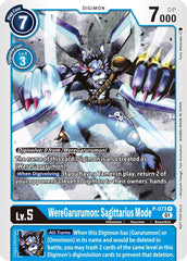 WereGarurumon: Sagittarius Mode [P-073] (Update Pack) [Promotional Cards] | Cracking-Singles