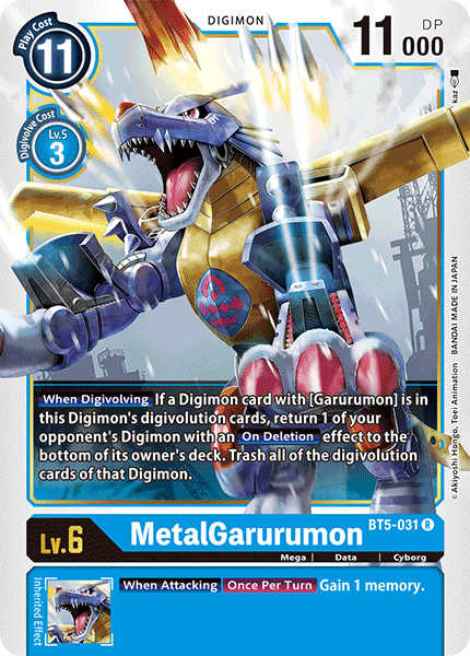 MetalGarurumon [BT5-031] [Battle of Omni] | Cracking-Singles