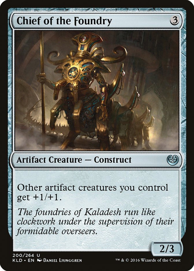 Chief of the Foundry [Kaladesh] | Cracking-Singles