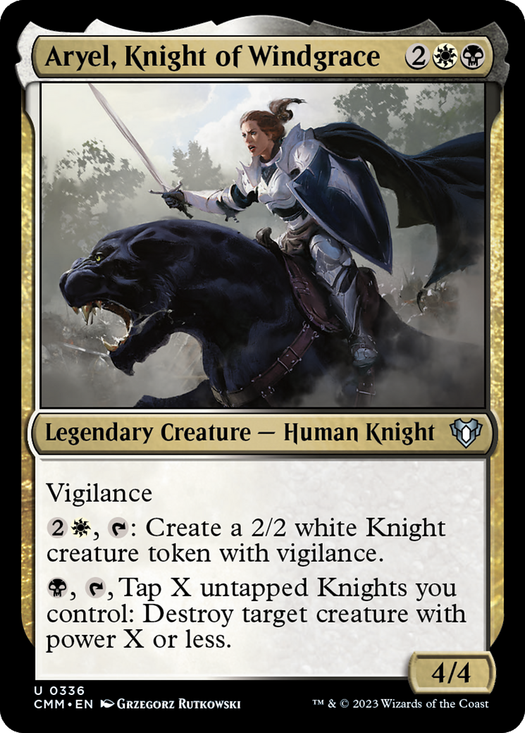 Aryel, Knight of Windgrace [Commander Masters] | Cracking-Singles