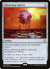 Glistening Sphere [Phyrexia: All Will Be One Commander] | Cracking-Singles