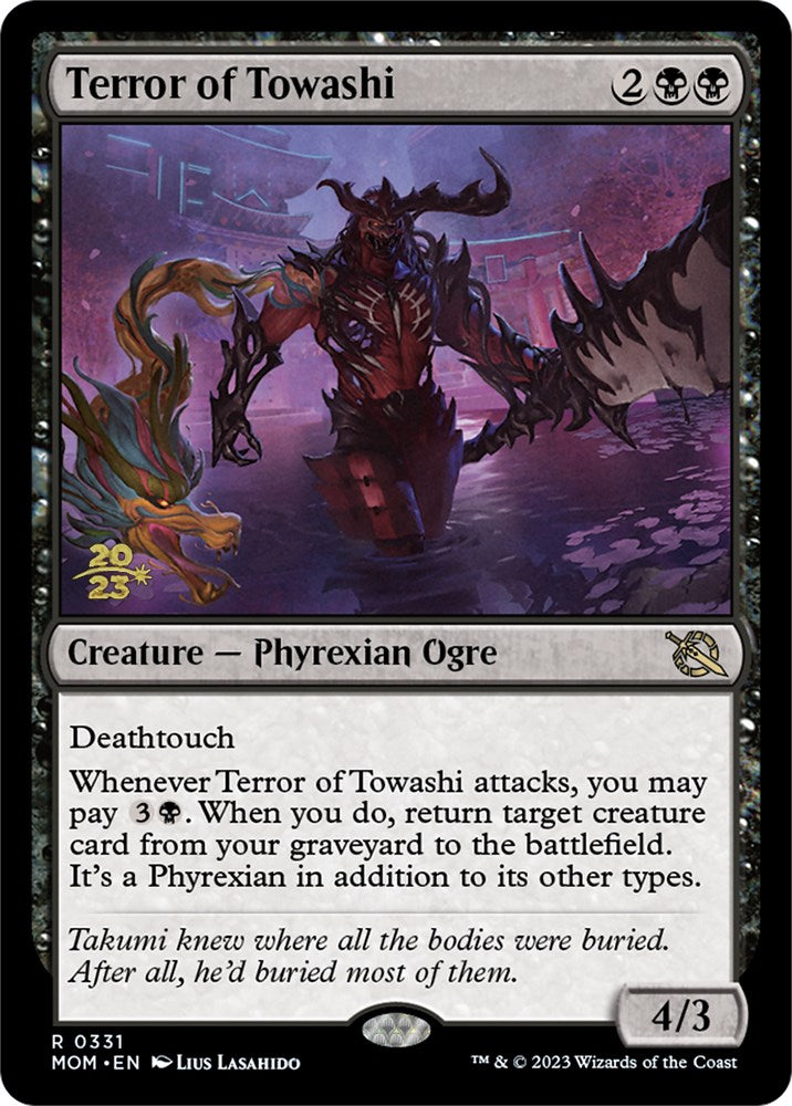 Terror of Towashi [March of the Machine Prerelease Promos] | Cracking-Singles