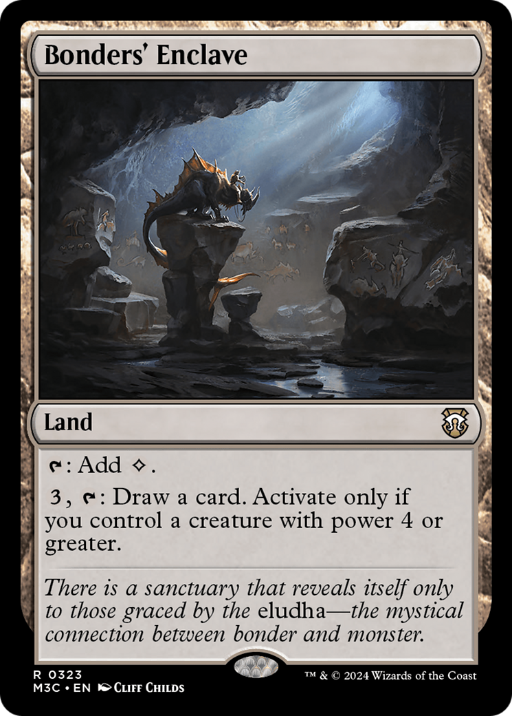 Bonders' Enclave (Ripple Foil) [Modern Horizons 3 Commander] | Cracking-Singles