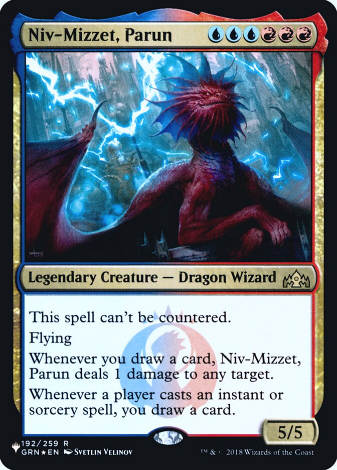 Niv-Mizzet, Parun [Secret Lair: Heads I Win, Tails You Lose] | Cracking-Singles