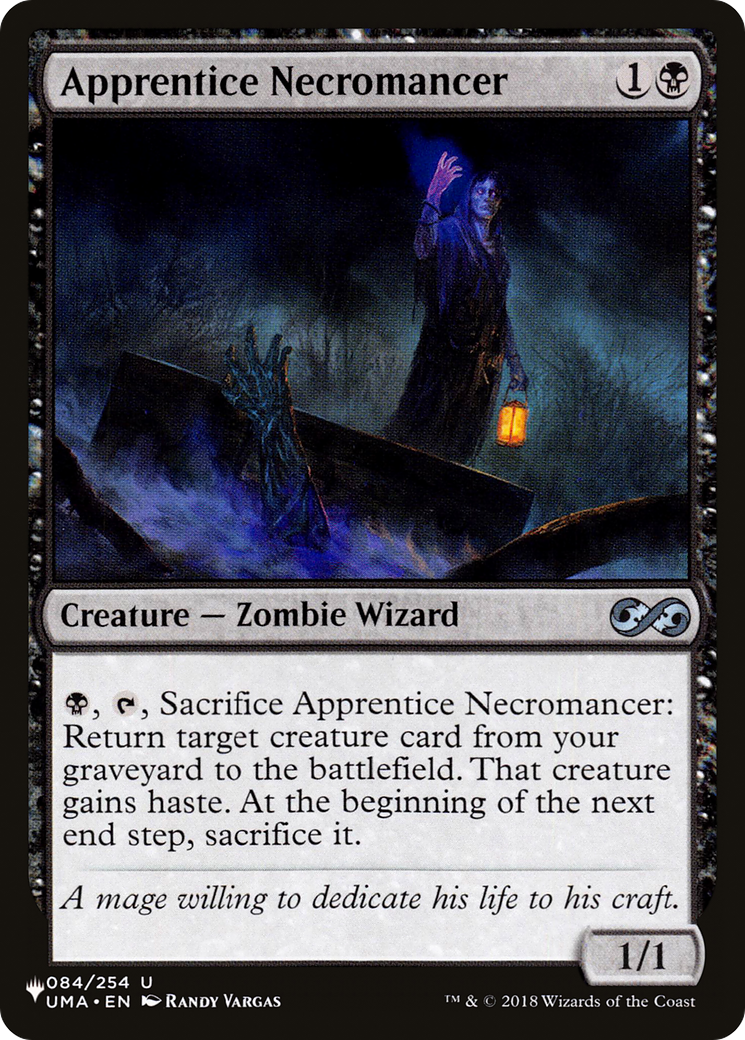 Apprentice Necromancer [The List Reprints] | Cracking-Singles