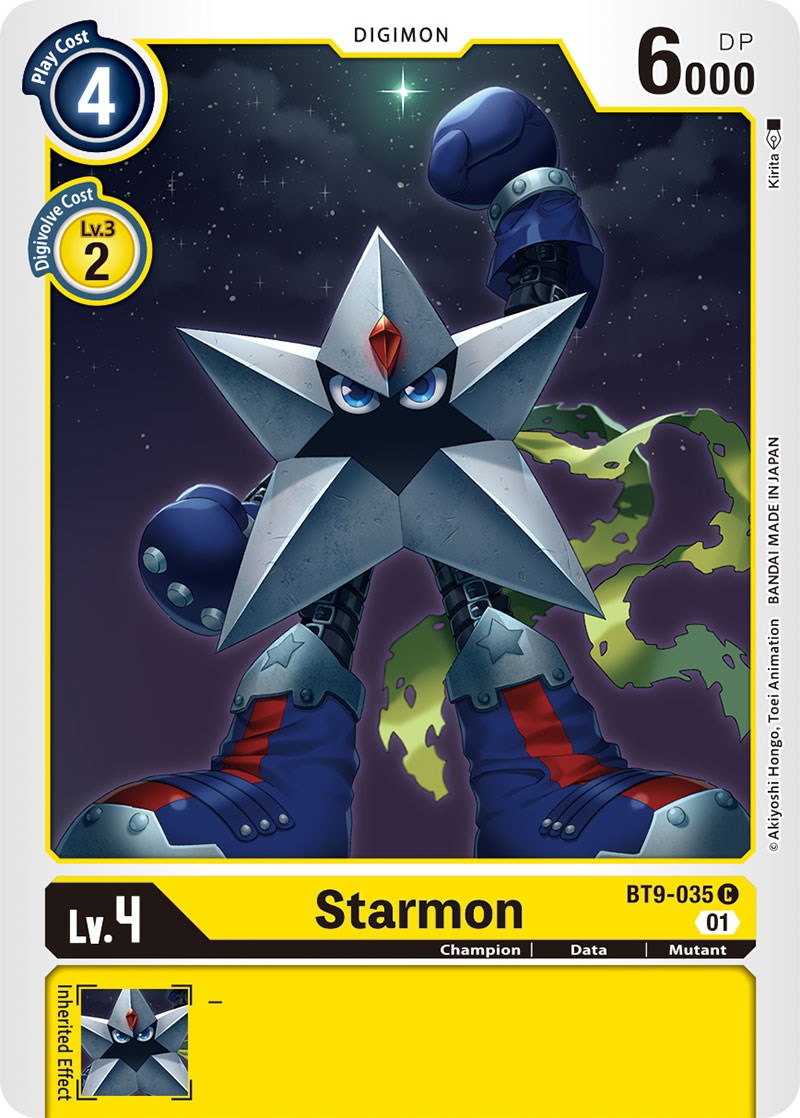 Starmon [BT9-035] [X Record] | Cracking-Singles