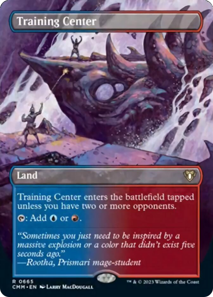 Training Center (Borderless Alternate Art) [Commander Masters] | Cracking-Singles