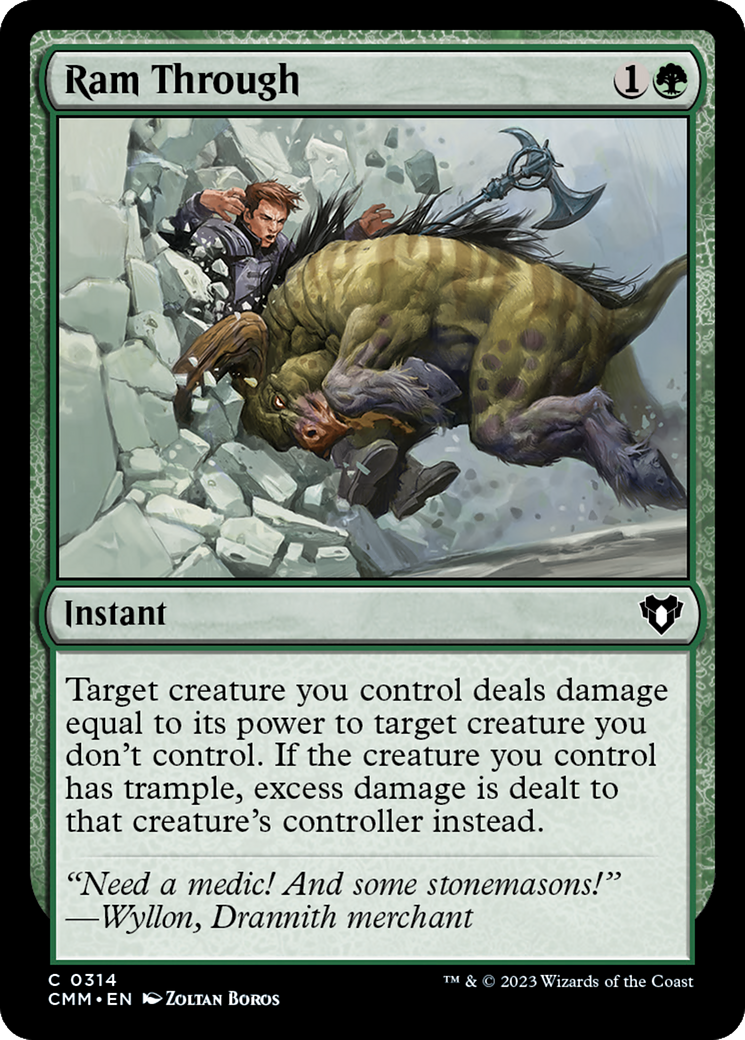 Ram Through [Commander Masters] | Cracking-Singles