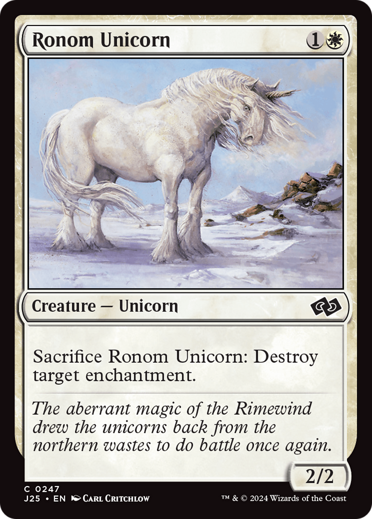 Ronom Unicorn [Foundations Jumpstart] | Cracking-Singles