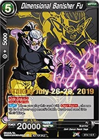 Dimensional Banisher Fu (OTAKON 2019) (BT4-118_PR) [Promotion Cards] | Cracking-Singles