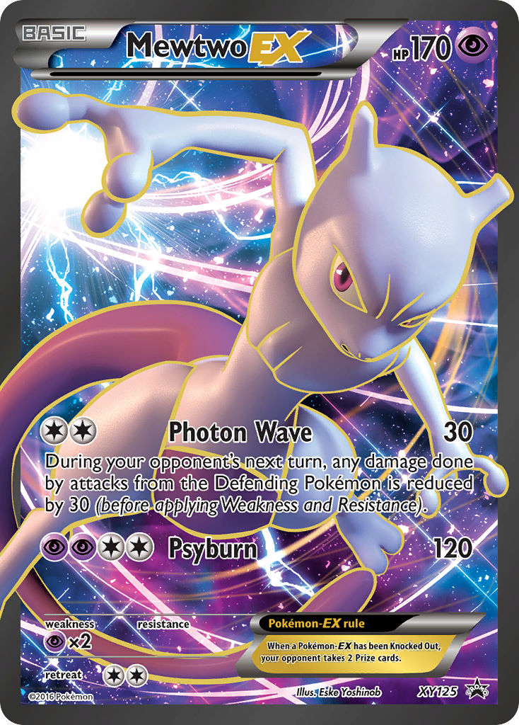 Mewtwo EX (XY125) [XY: Black Star Promos] | Cracking-Singles