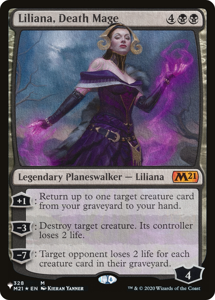 Liliana, Death Mage [The List] | Cracking-Singles