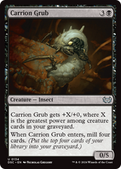 Carrion Grub [Duskmourn: House of Horror Commander] | Cracking-Singles