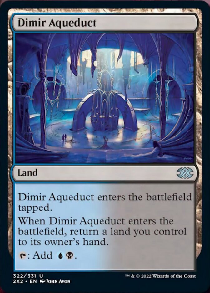 Dimir Aqueduct [Double Masters 2022] | Cracking-Singles