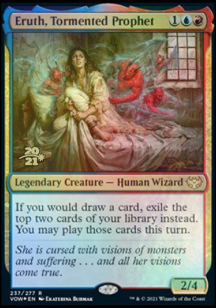 Eruth, Tormented Prophet [Innistrad: Crimson Vow Prerelease Promos] | Cracking-Singles