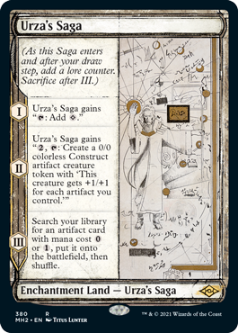 Urza's Saga (Sketch) [Modern Horizons 2] | Cracking-Singles