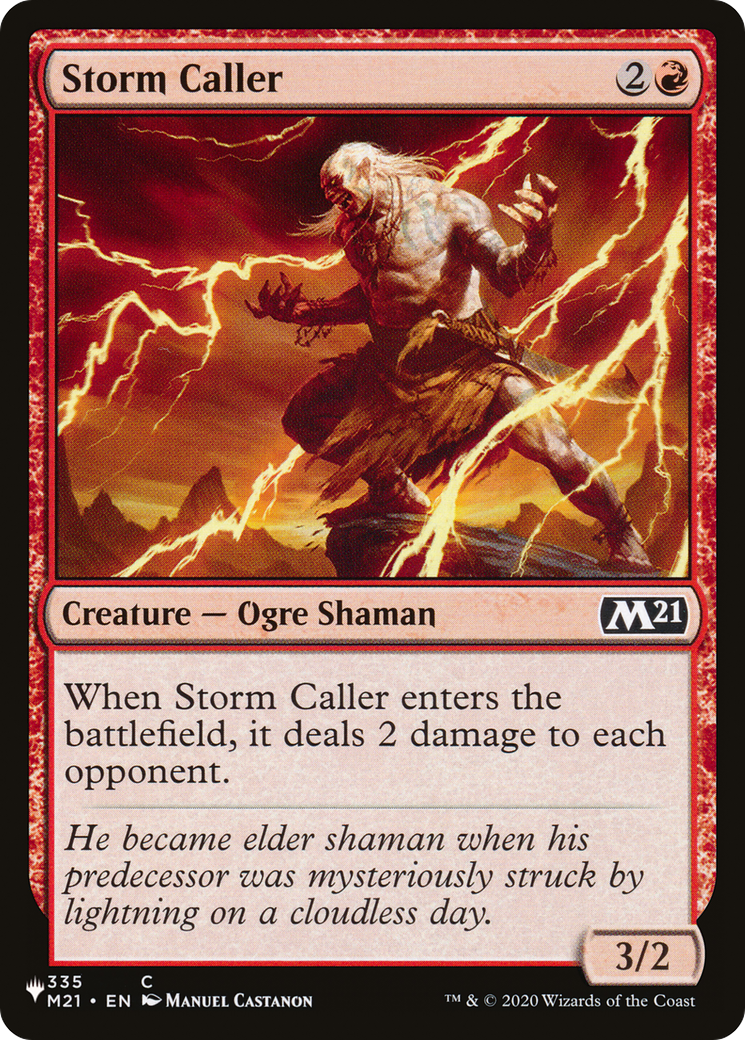 Storm Caller [The List Reprints] | Cracking-Singles