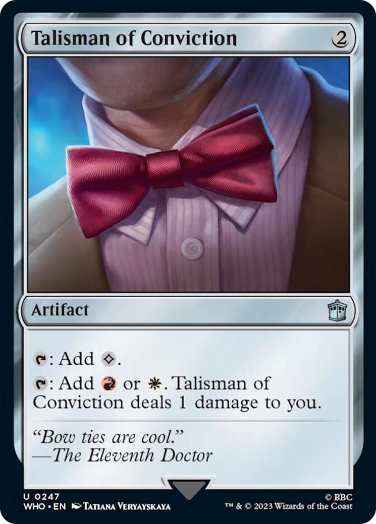 Talisman of Conviction [Doctor Who] | Cracking-Singles