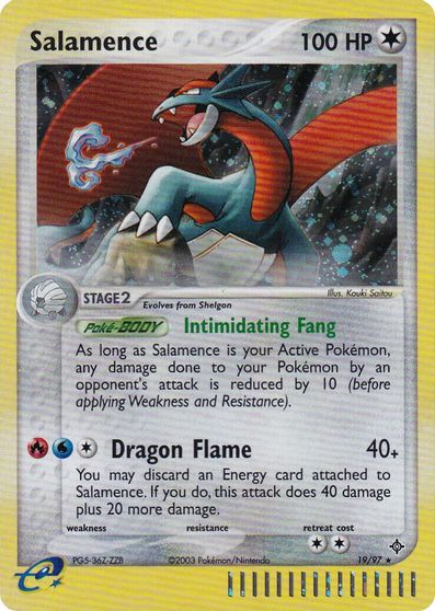 Salamence (19/97) (League Promo 2004) [League & Championship Cards] | Cracking-Singles