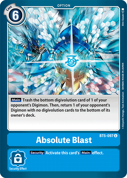 Absolute Blast [BT5-097] [Battle of Omni] | Cracking-Singles