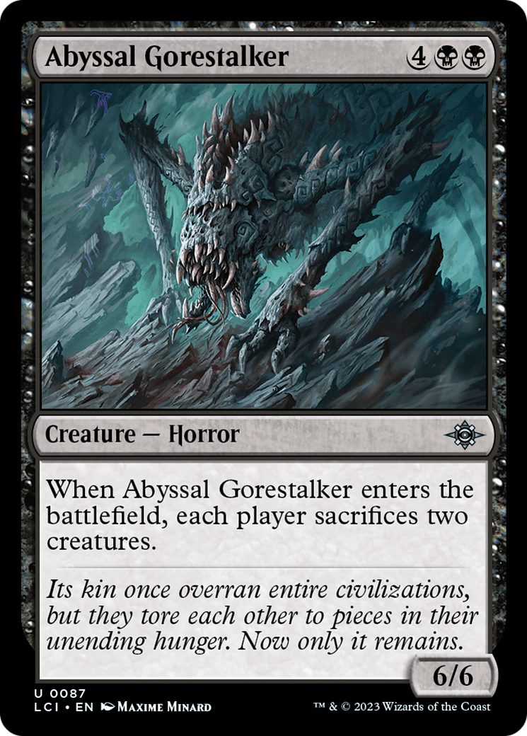 Abyssal Gorestalker [The Lost Caverns of Ixalan] | Cracking-Singles