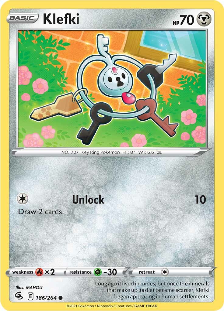 Klefki (186/264) [Sword & Shield: Fusion Strike] | Cracking-Singles