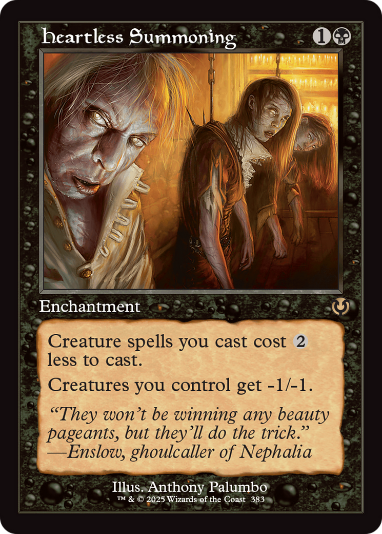 Heartless Summoning (Retro Frame) [Innistrad Remastered] | Cracking-Singles