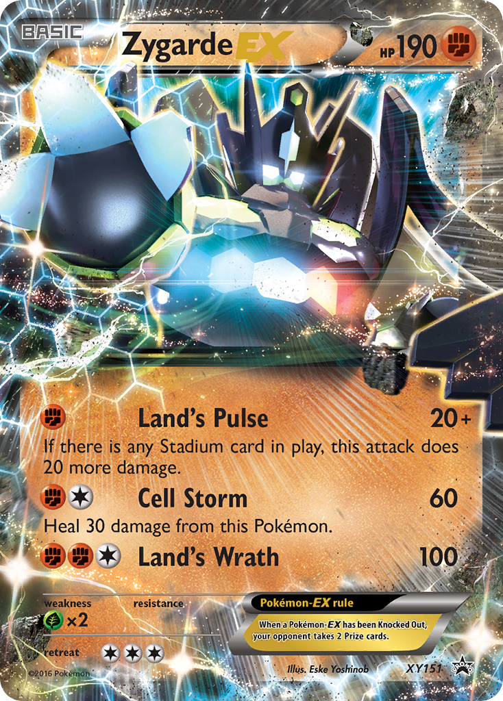 Zygarde EX (XY151) [XY: Black Star Promos] | Cracking-Singles