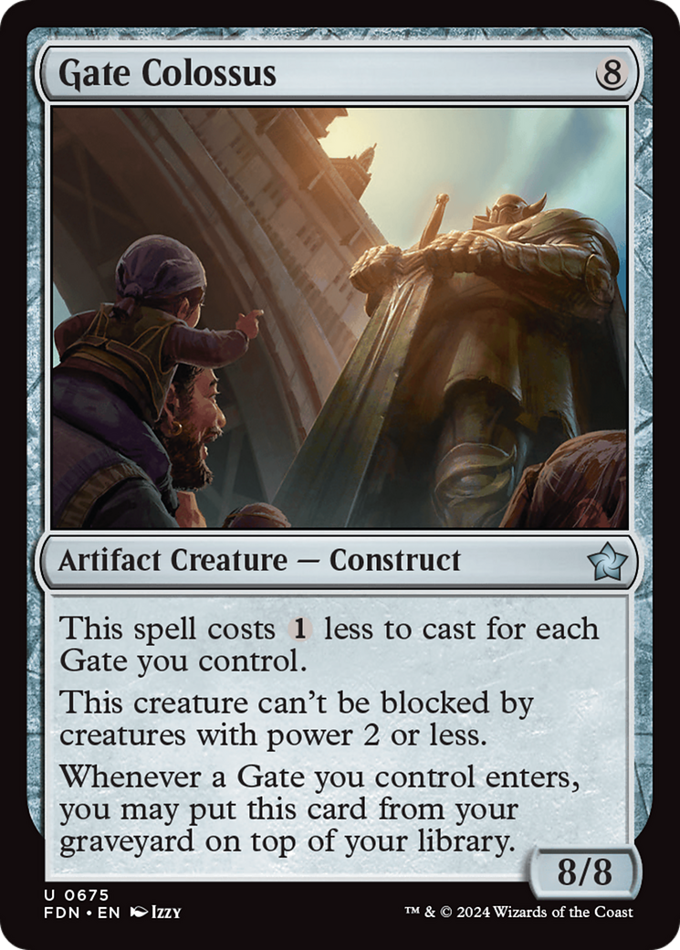 Gate Colossus [Foundations] | Cracking-Singles