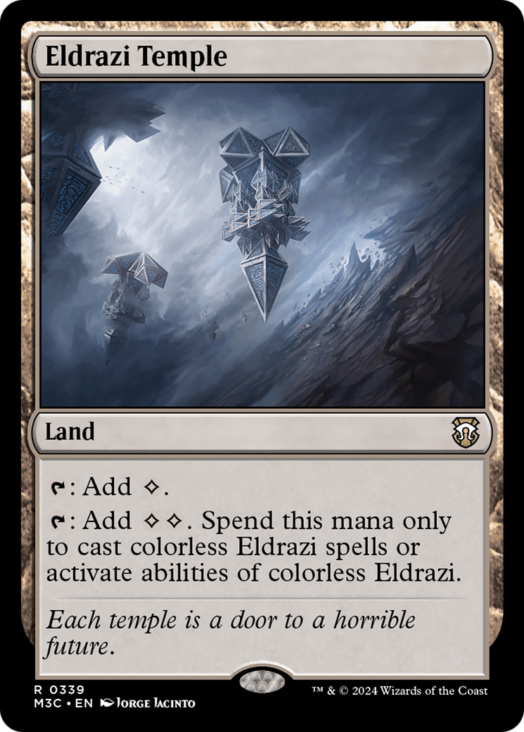 Eldrazi Temple (Ripple Foil) [Modern Horizons 3 Commander] | Cracking-Singles