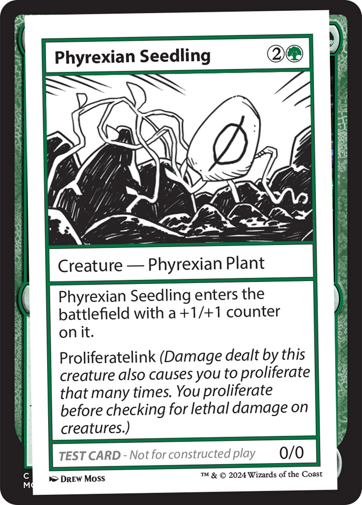 Phyrexian Seedling [Mystery Booster 2 Playtest Cards] | Cracking-Singles