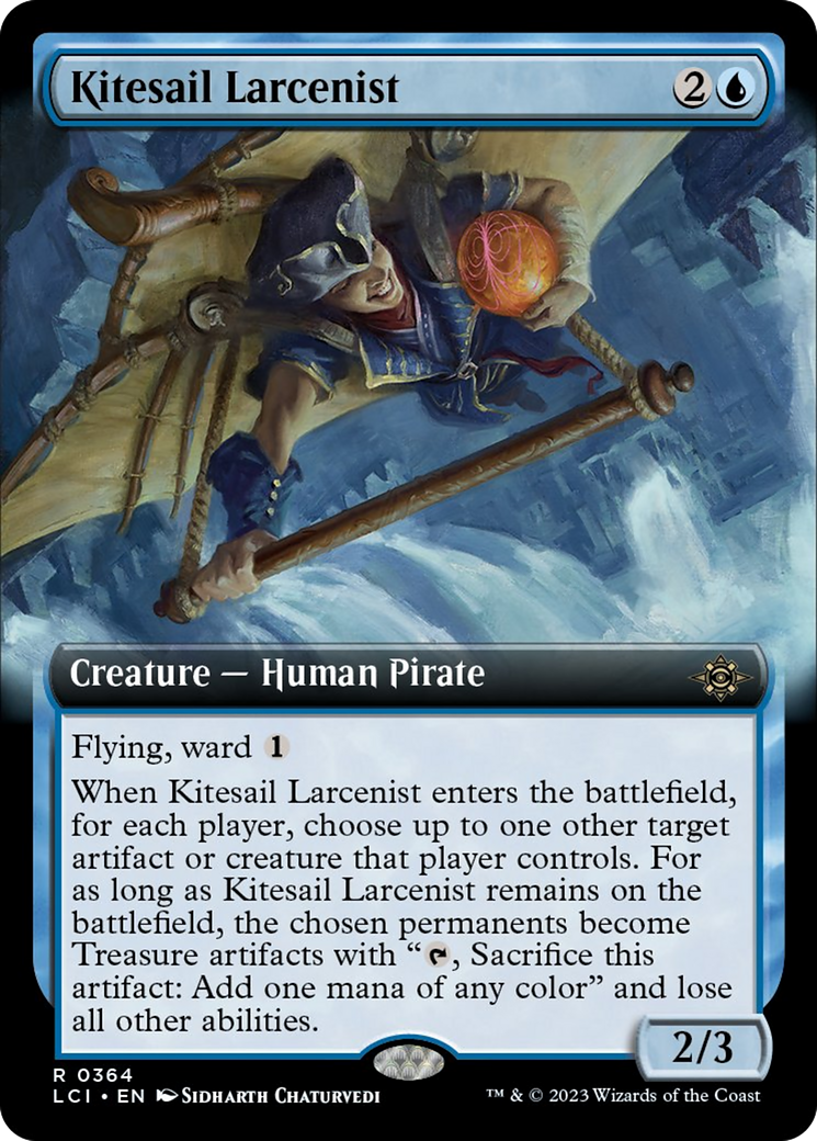 Kitesail Larcenist (Extended Art) [The Lost Caverns of Ixalan] | Cracking-Singles