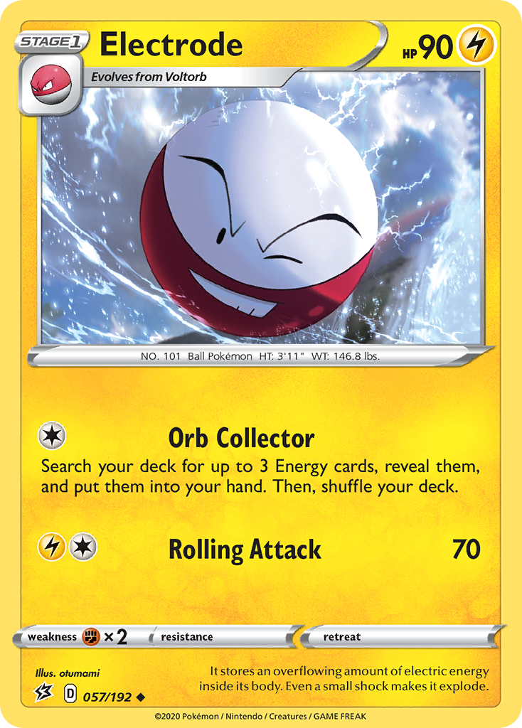 Electrode (057/192) [Sword & Shield: Rebel Clash] | Cracking-Singles