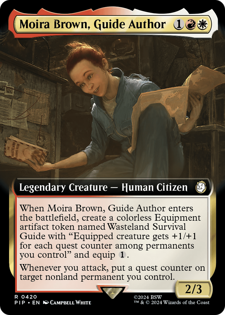 Moira Brown, Guide Author (Extended Art) [Fallout] | Cracking-Singles