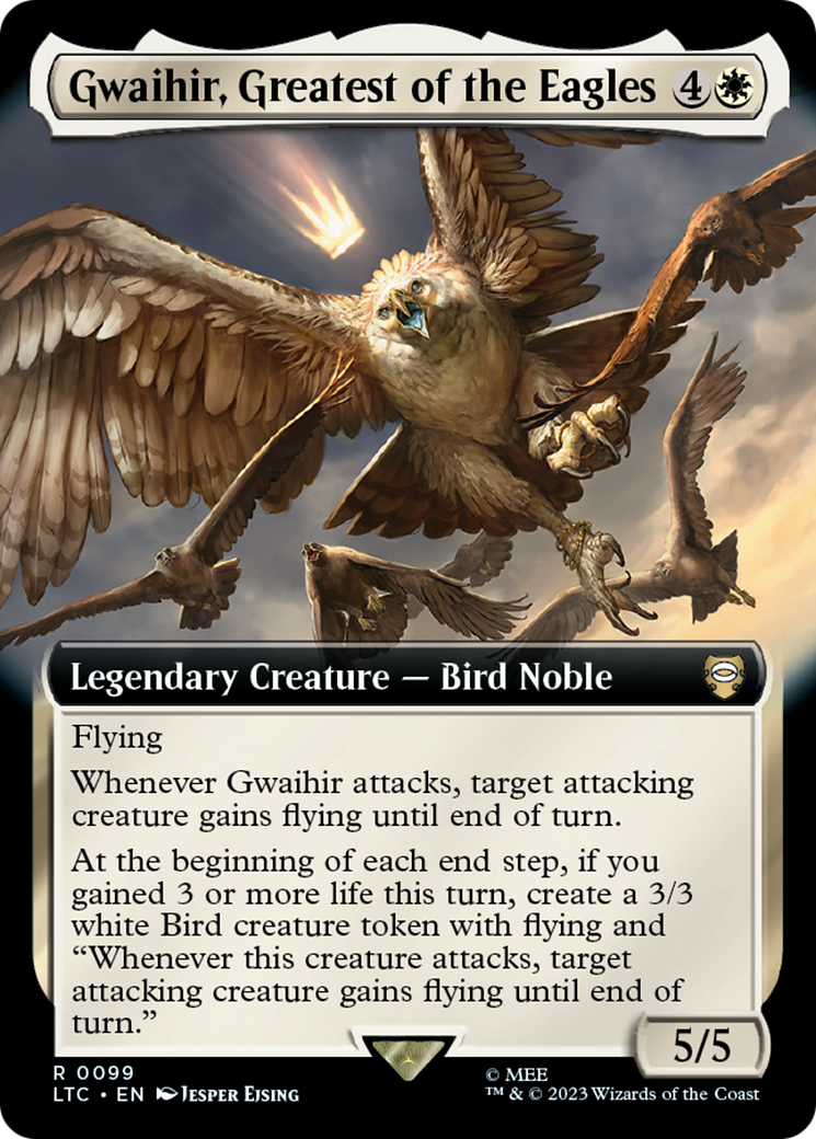 Gwaihir, Greatest of the Eagles (Extended Art) [The Lord of the Rings: Tales of Middle-Earth Commander] | Cracking-Singles