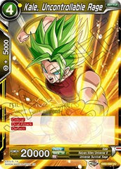 Kale, Uncontrollable Rage (Divine Multiverse Draft Tournament) (DB2-102) [Tournament Promotion Cards] | Cracking-Singles