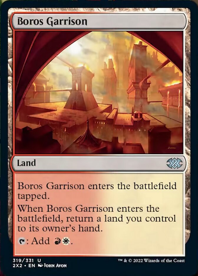 Boros Garrison [Double Masters 2022] | Cracking-Singles