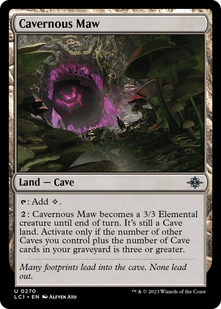 Cavernous Maw [The Lost Caverns of Ixalan] | Cracking-Singles