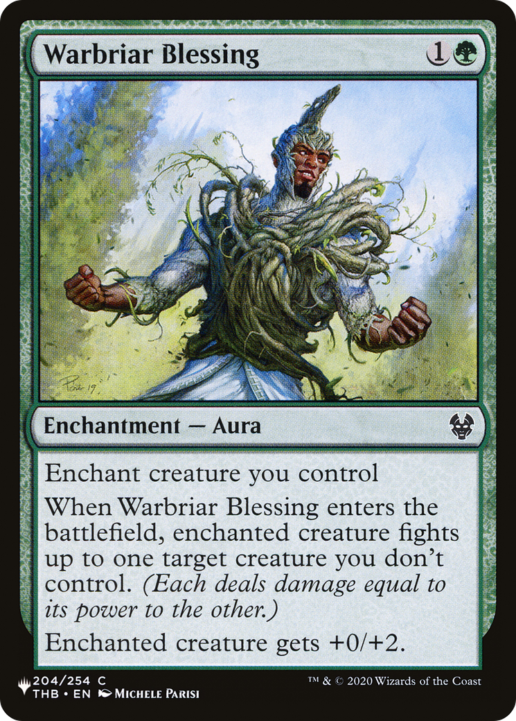 Warbriar Blessing [The List] | Cracking-Singles