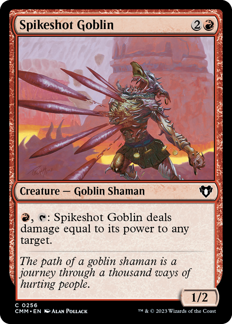 Spikeshot Goblin [Commander Masters] | Cracking-Singles