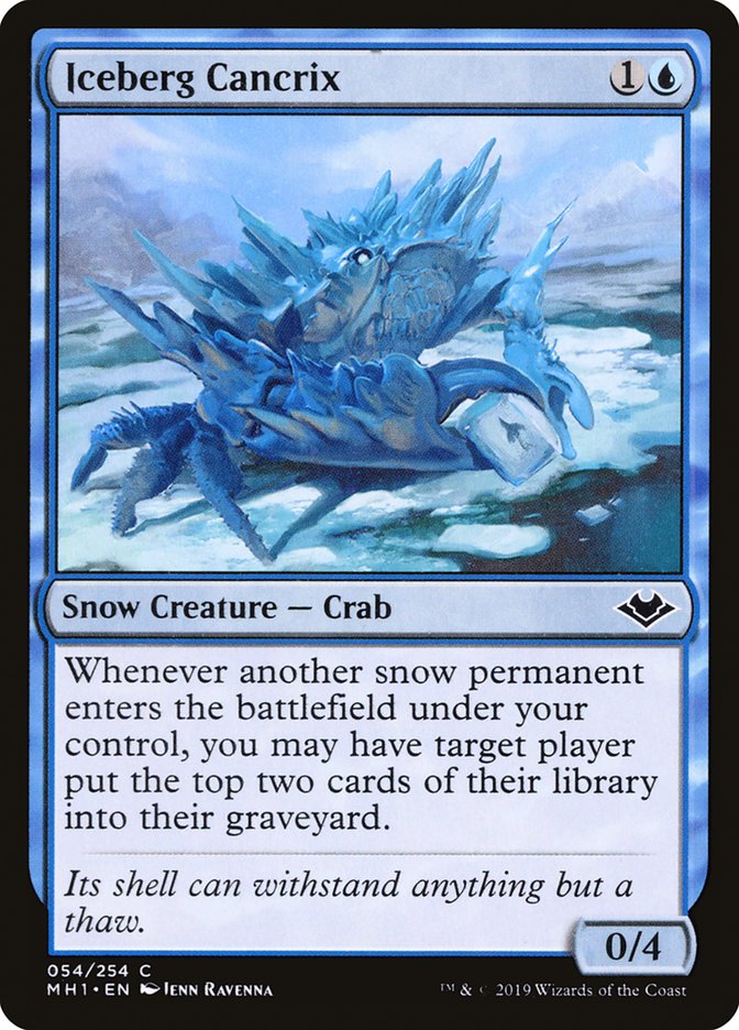 Iceberg Cancrix [Modern Horizons] | Cracking-Singles