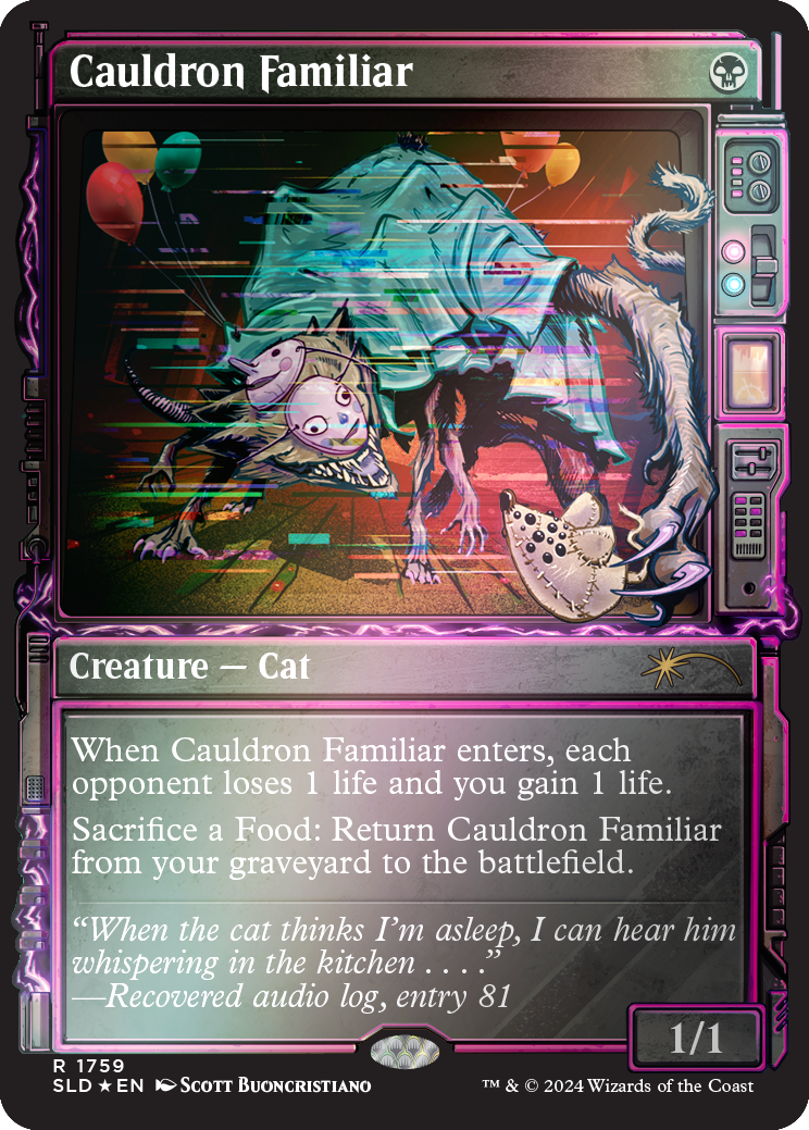 Cauldron Familiar (Rainbow Foil) [Secret Lair Drop Series] | Cracking-Singles