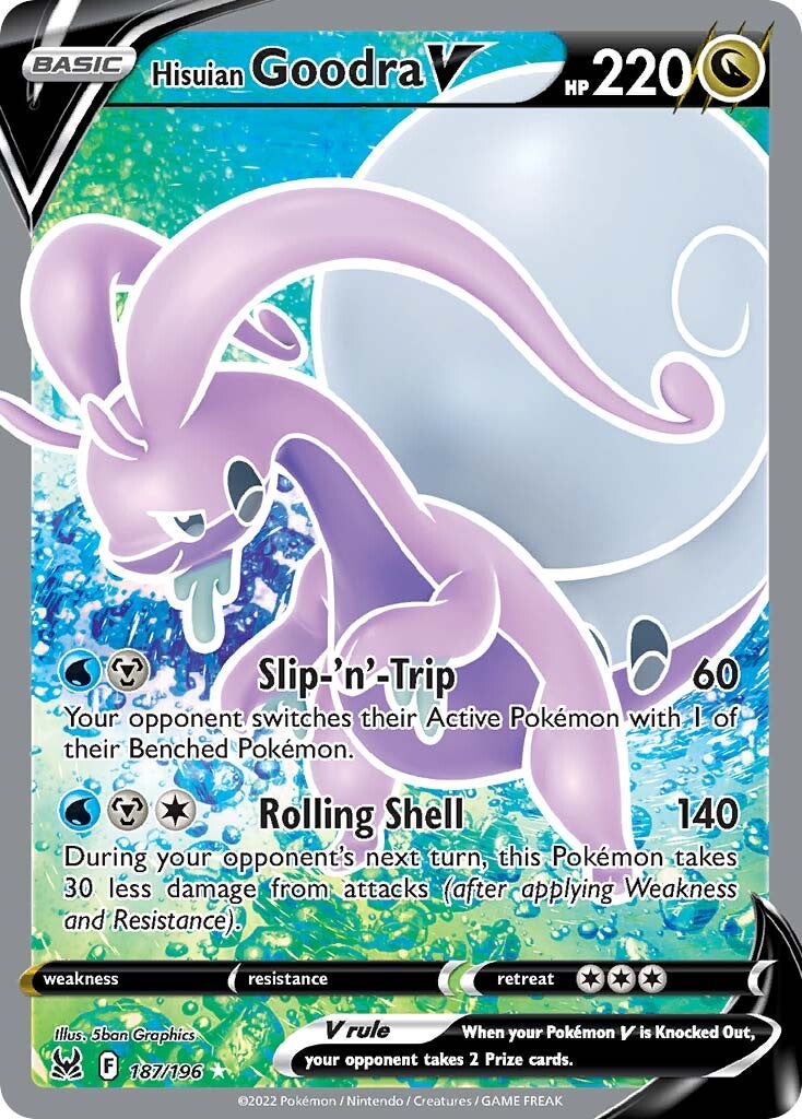 Hisuian Goodra V (187/196) [Sword & Shield: Lost Origin] | Cracking-Singles