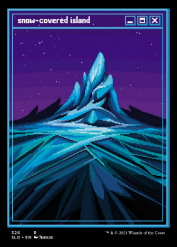 Snow-Covered Island (Foil Etched) [Secret Lair Drop Series] | Cracking-Singles