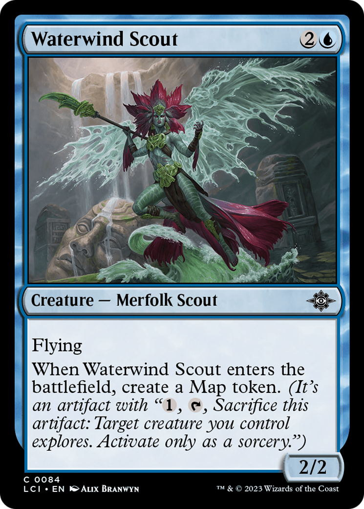 Waterwind Scout [The Lost Caverns of Ixalan] | Cracking-Singles